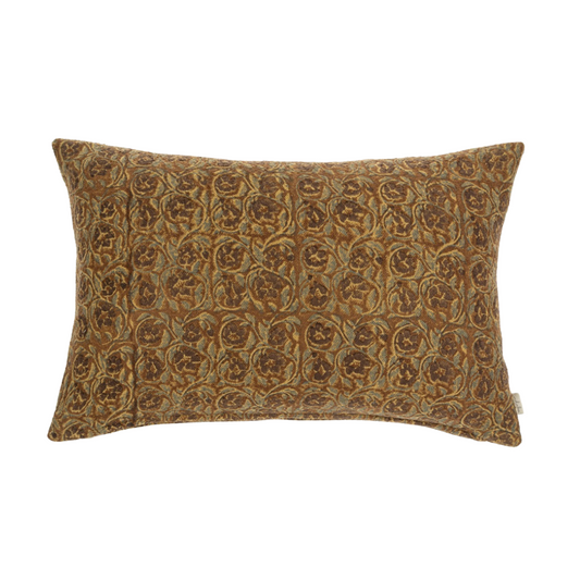 Mayur Block Print Boucle Pillow