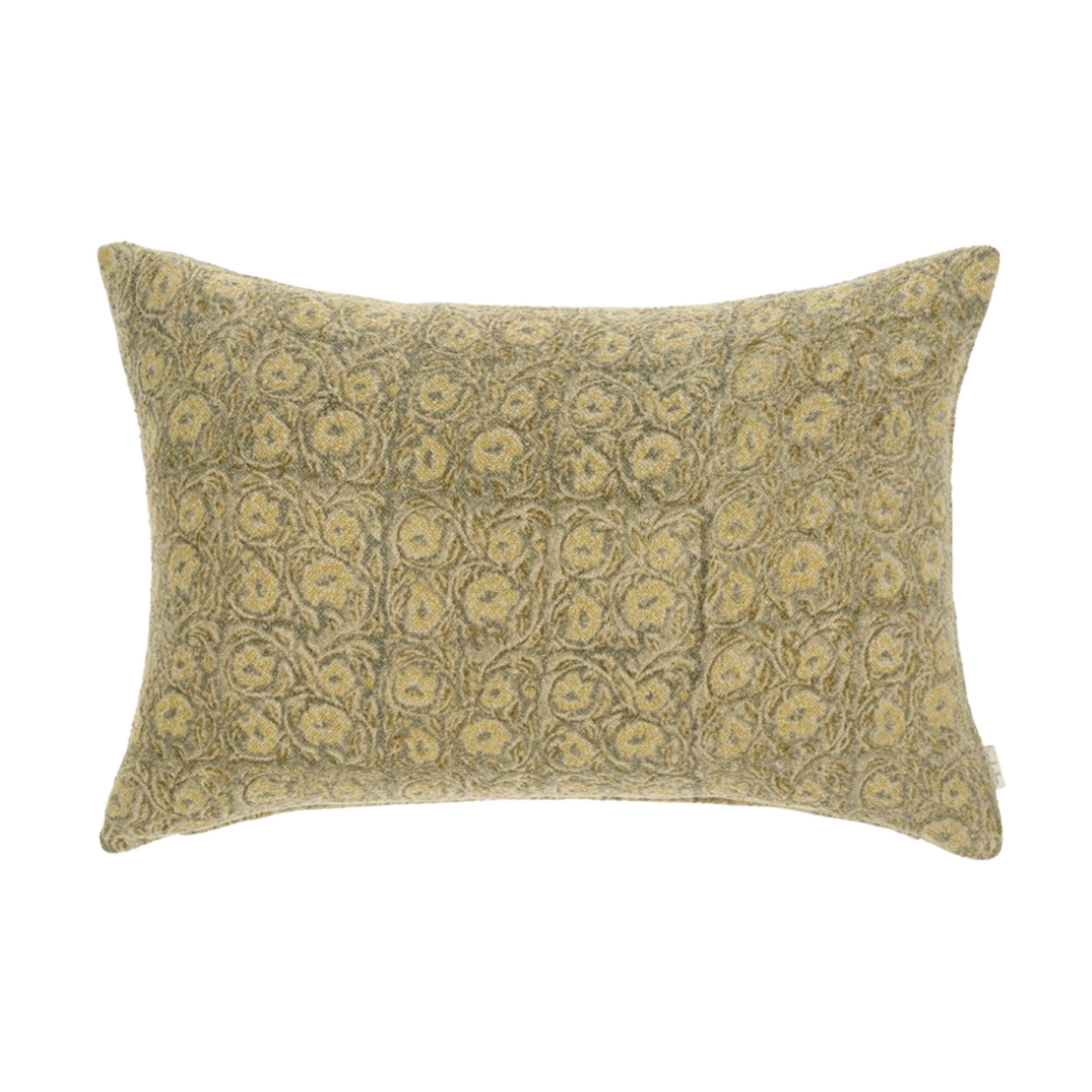 Lata Block Print Boucle Pillow