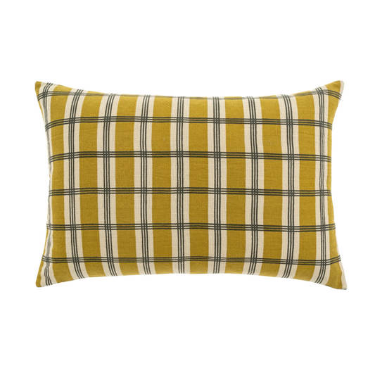 Plaid Print Pillow