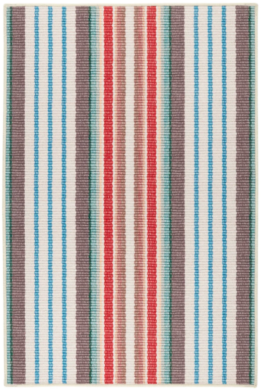 Ranch Stripe Multi Washable Rug