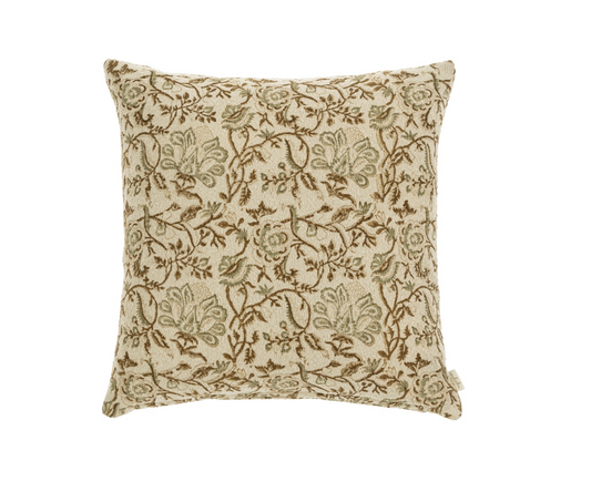 Anura Block Print Boucle Pillow