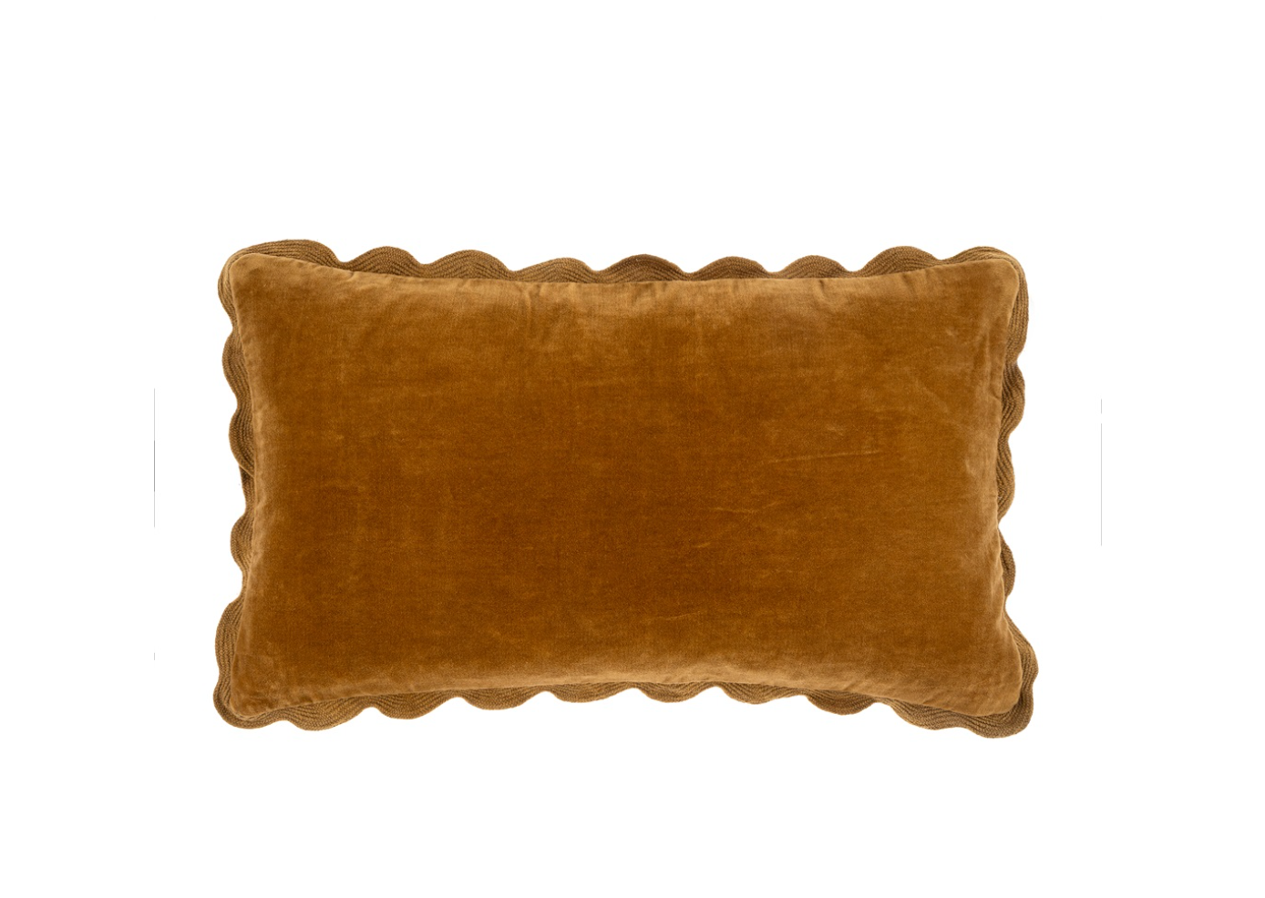Velvet Scallop Pillow