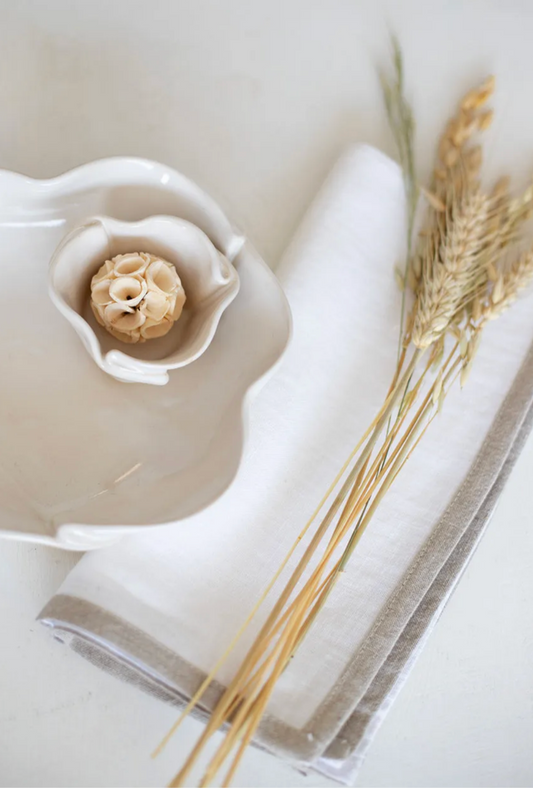 Laurel Linen Napkins Set/4