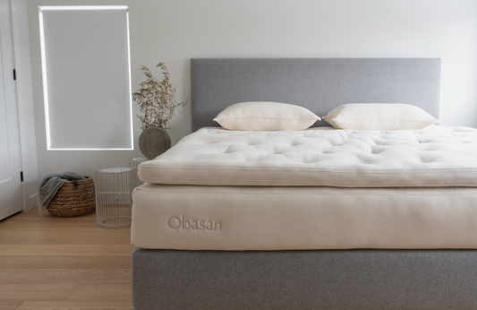 Obasan  8" Classic Customizable Organic Mattress with 1.5" Topper