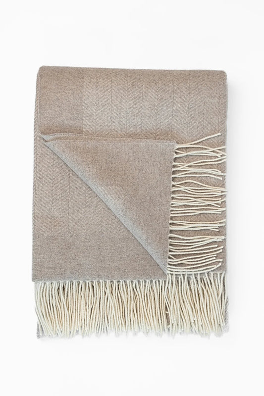 Somerset Cashmere/Superfine Wool Throw