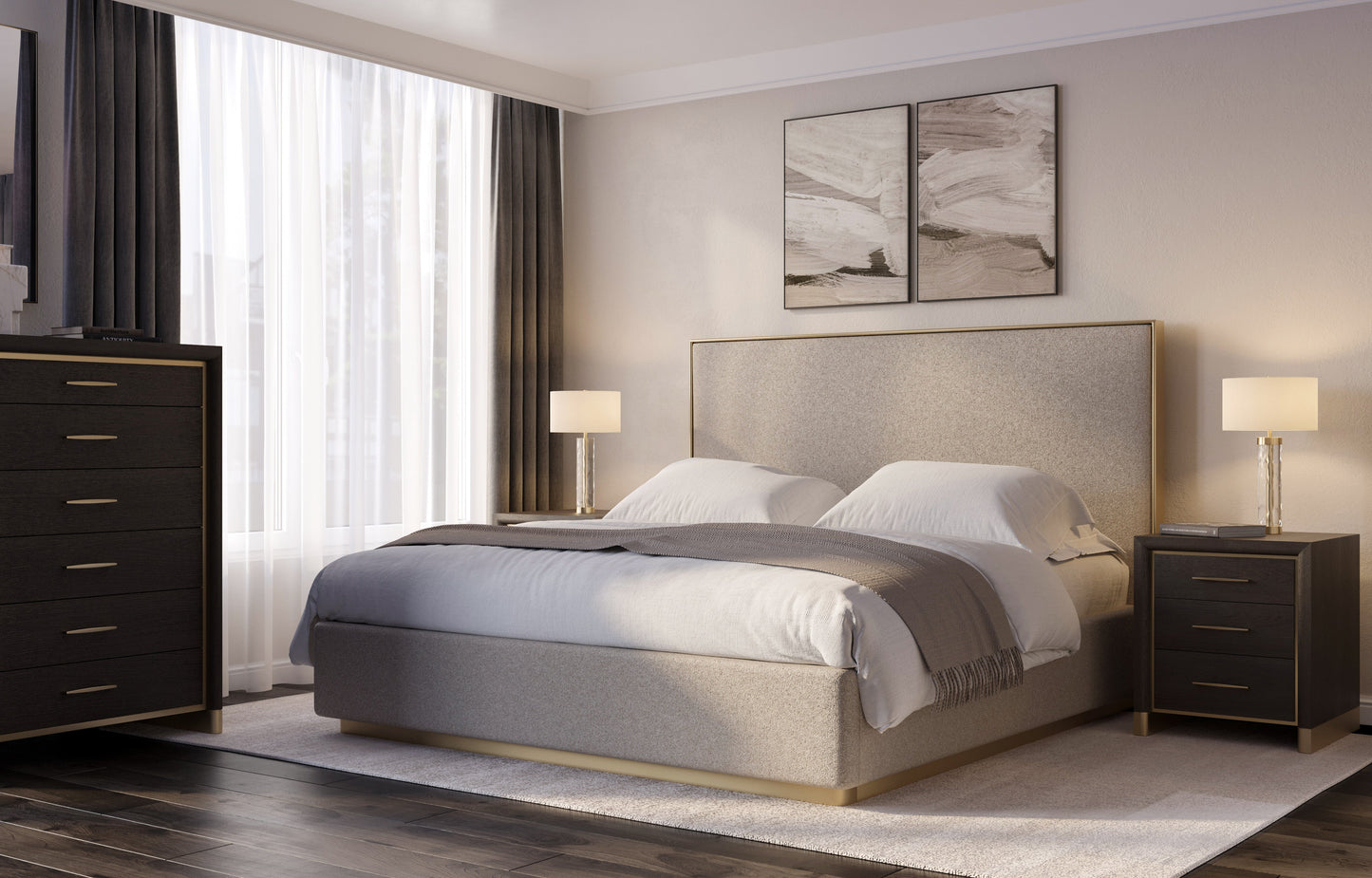Santal Upholstered Bed