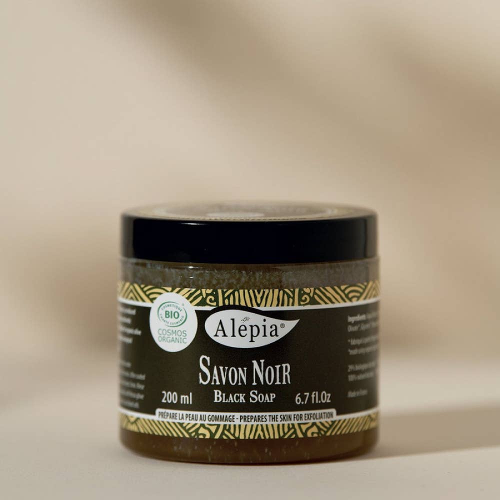 Authentic Black Soap for Exfoliation