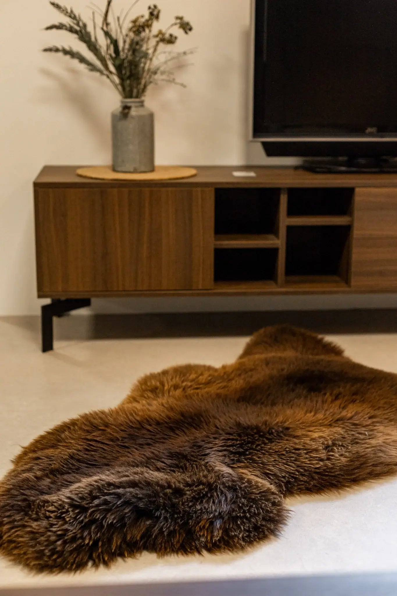 Texel sheepskin brown