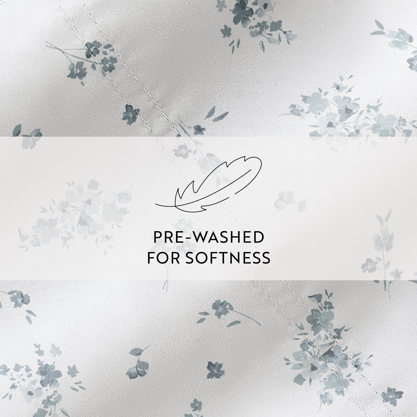 Bouquet Bliss 300 Thread Count Cotton Patterned Sheet Set