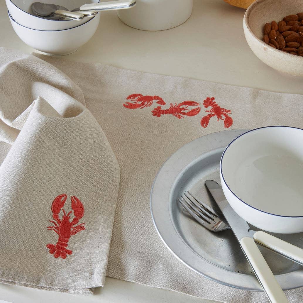 Napkin Bonne pêche