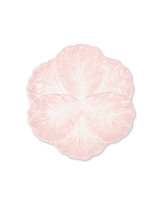 Cabbage Plate    Light Pink   8"