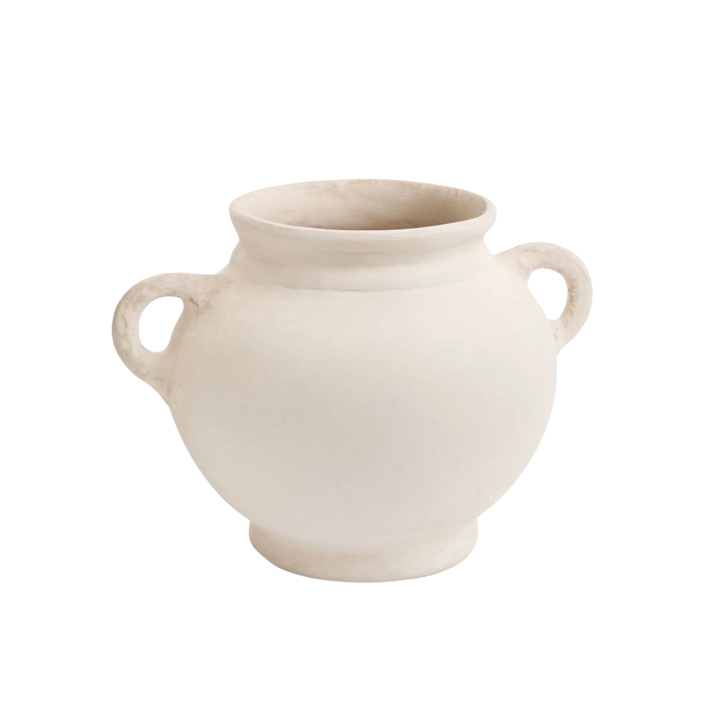 Vase Paper Mache W/Handles