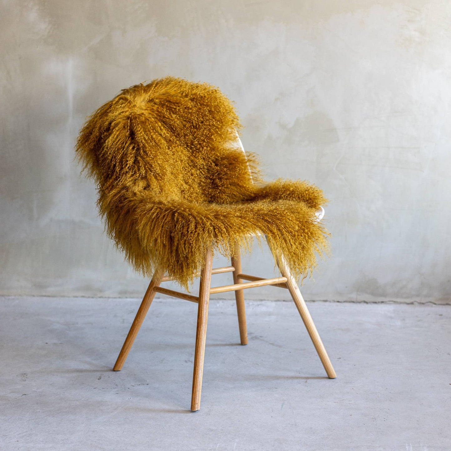 Curly Tibetan Sheepskin Rug - Shaggy Wool Hide | 14 Colors