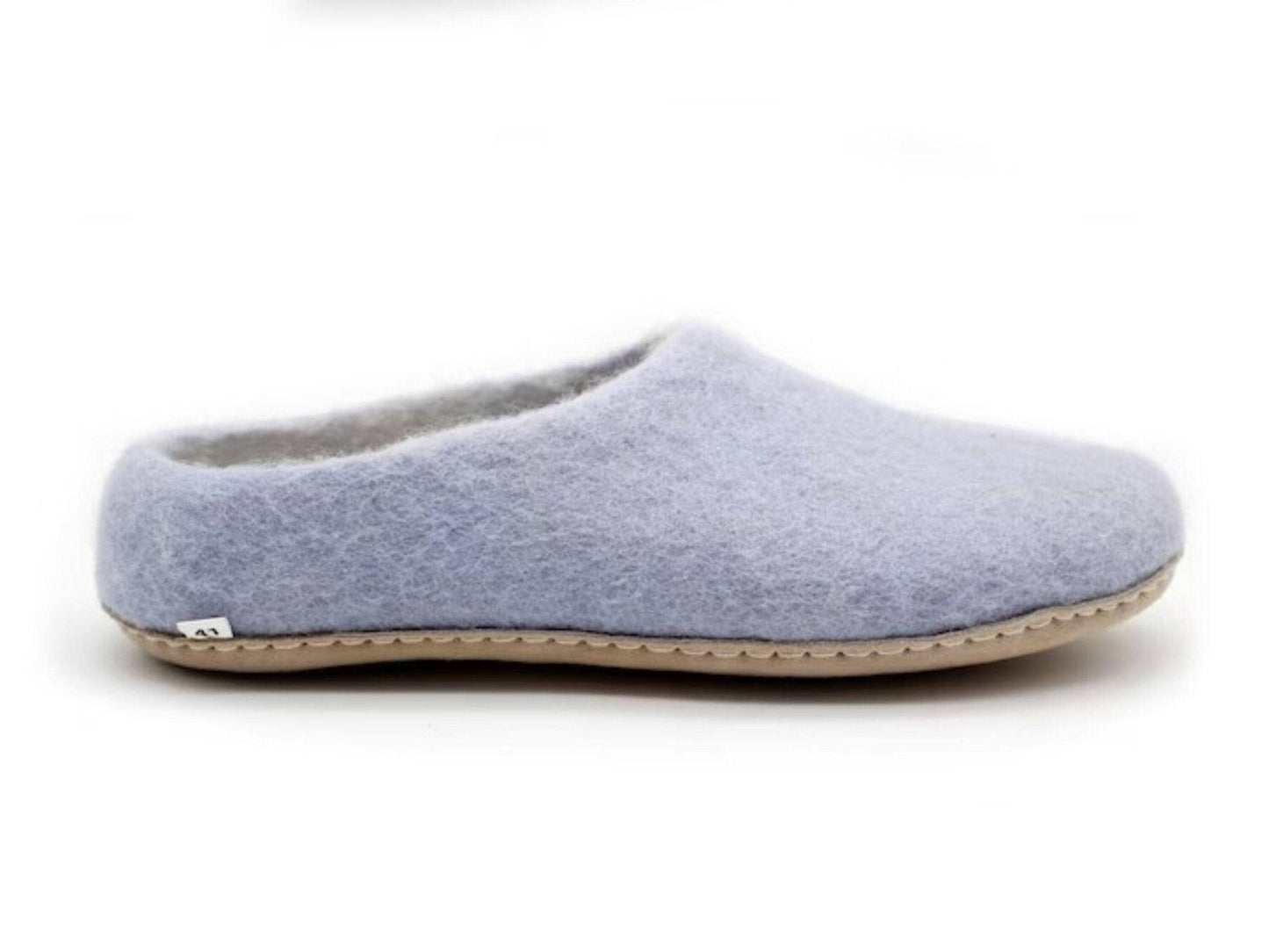 Handmade Unisex Wool Indoor Slippers - Customizable
