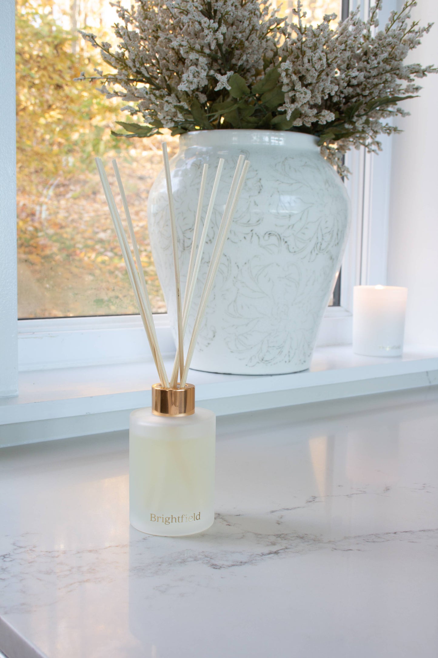 Linen Non-Toxic Sustainable Natural Scented Reed Diffuser