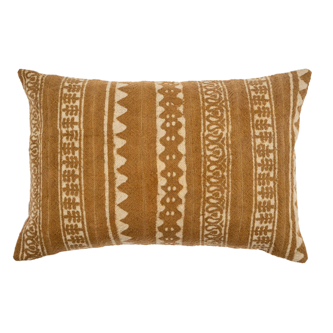 Carob Pillow Cinnamon 16x24