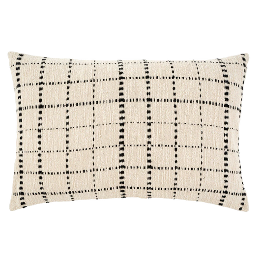 Handloom Check Pillow