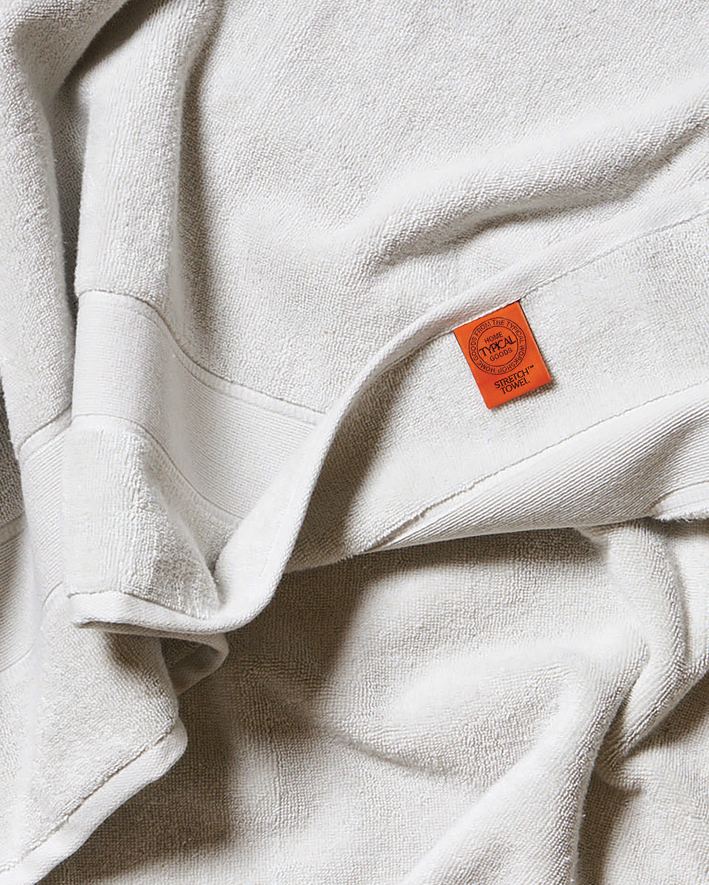 Classic Stretch Cotton Bath Towel Ceramic Clay