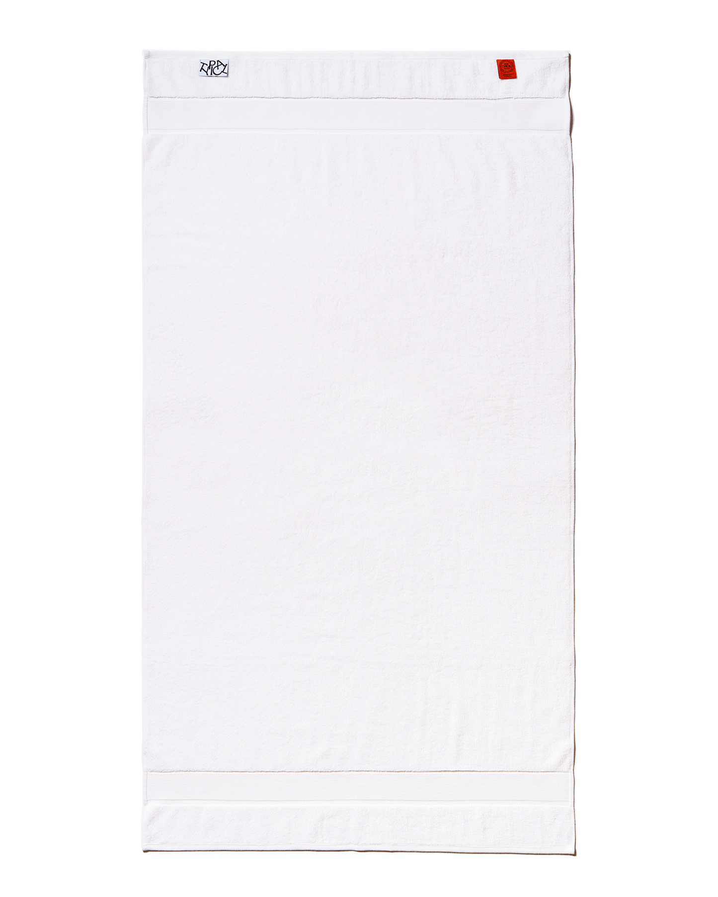Classic Stretch Plush Cotton Quick-Dry Bath Towel White
