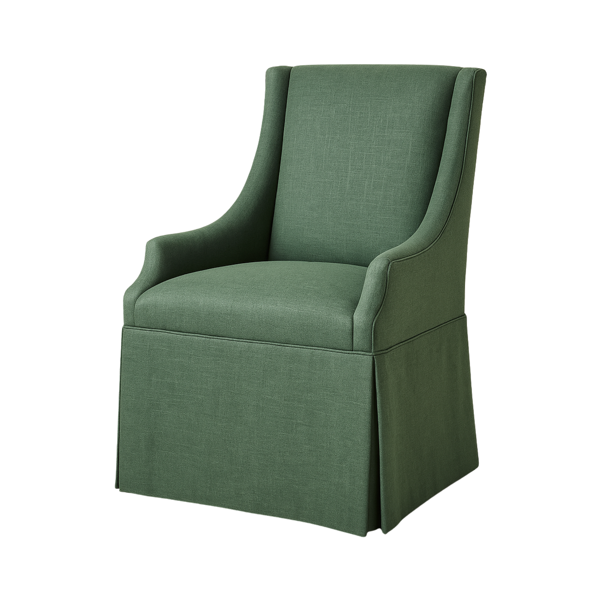 Countess Dining Chair with Waterfall Skirt