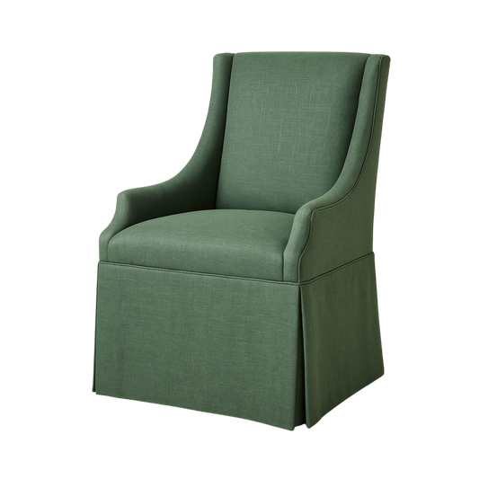 Countess Dining Chair with Waterfall Skirt