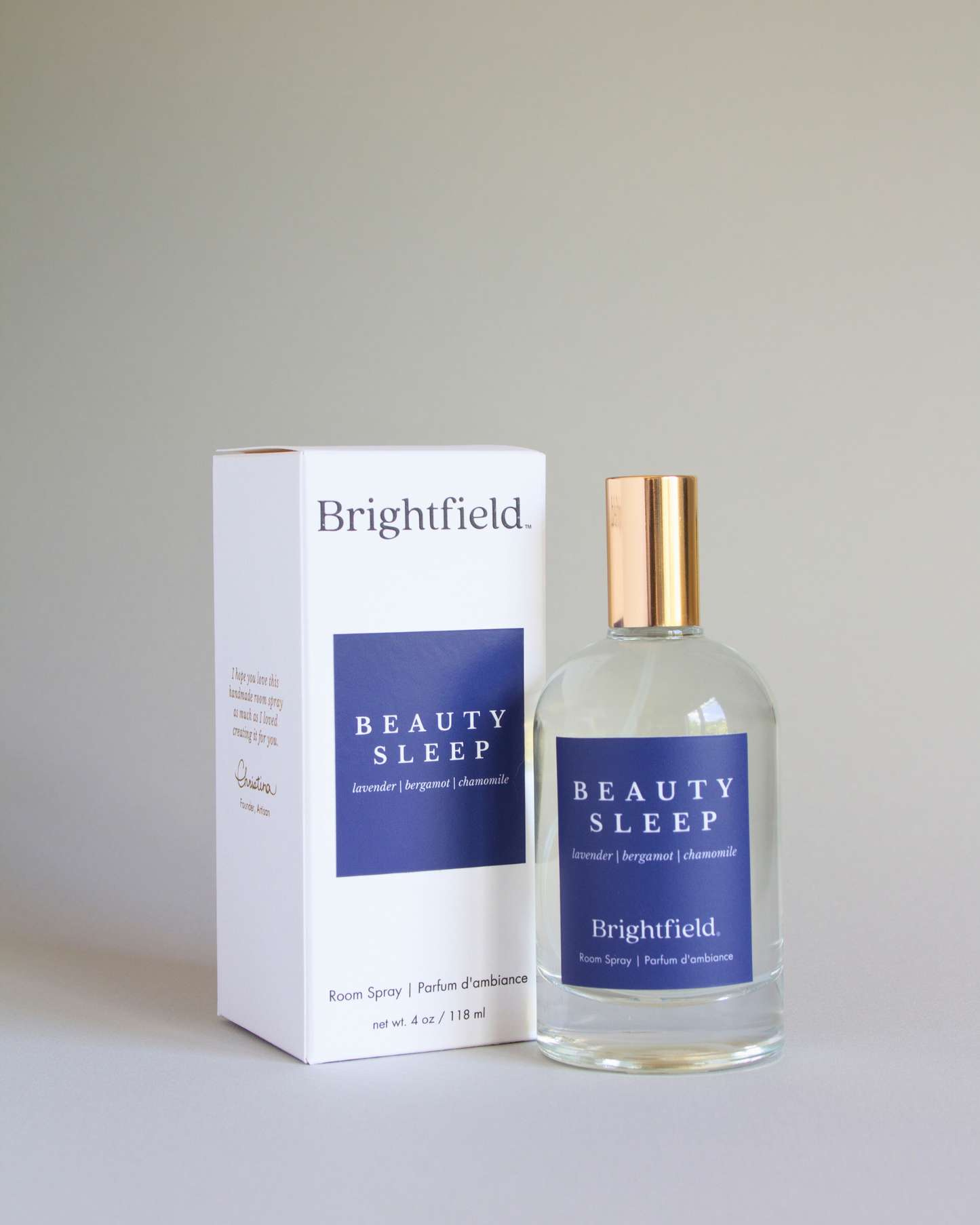 Beauty Sleep Room Spray Lavender Bergamot Chamomile Cedar