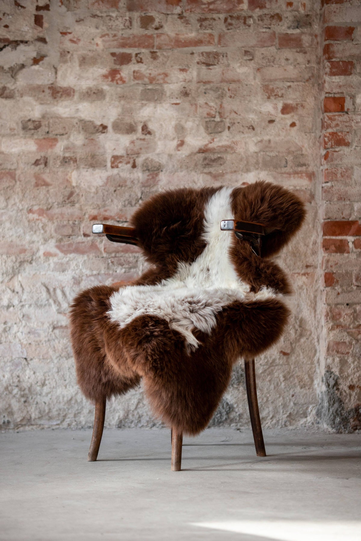 Texel Sheepskin | Natural Spotted | Dutch Wool | 4 Sizes