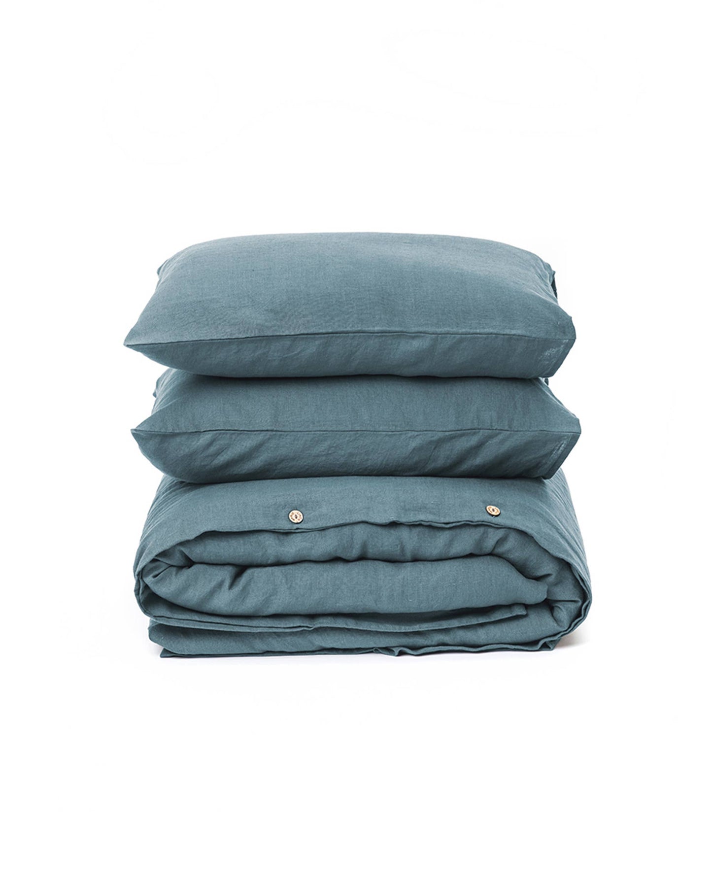 Grey blue duvet cover set (3 pcs)