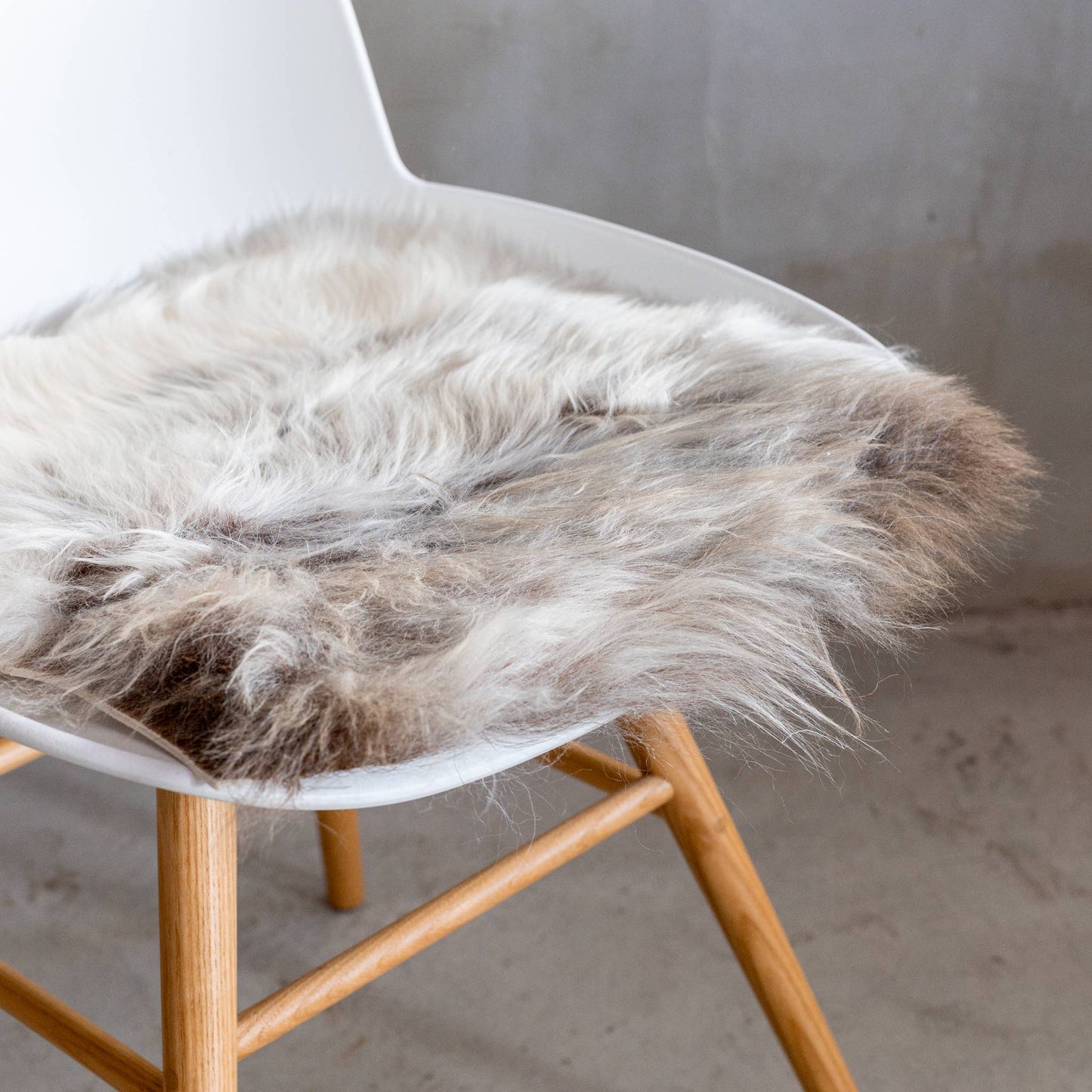 Sheepskin Chair Pad | Natural Wool | 6 Styles | 40 x 40 cm