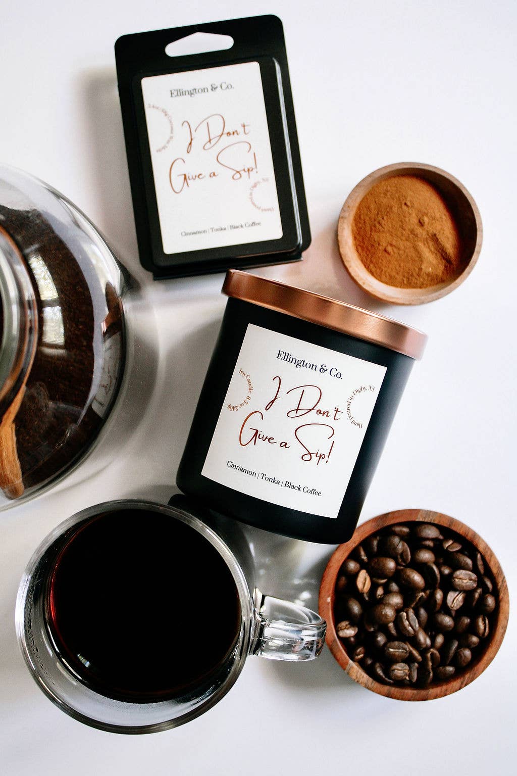 I Don't Give a Sip! | Pumpkin Spice Latte Soy Candle