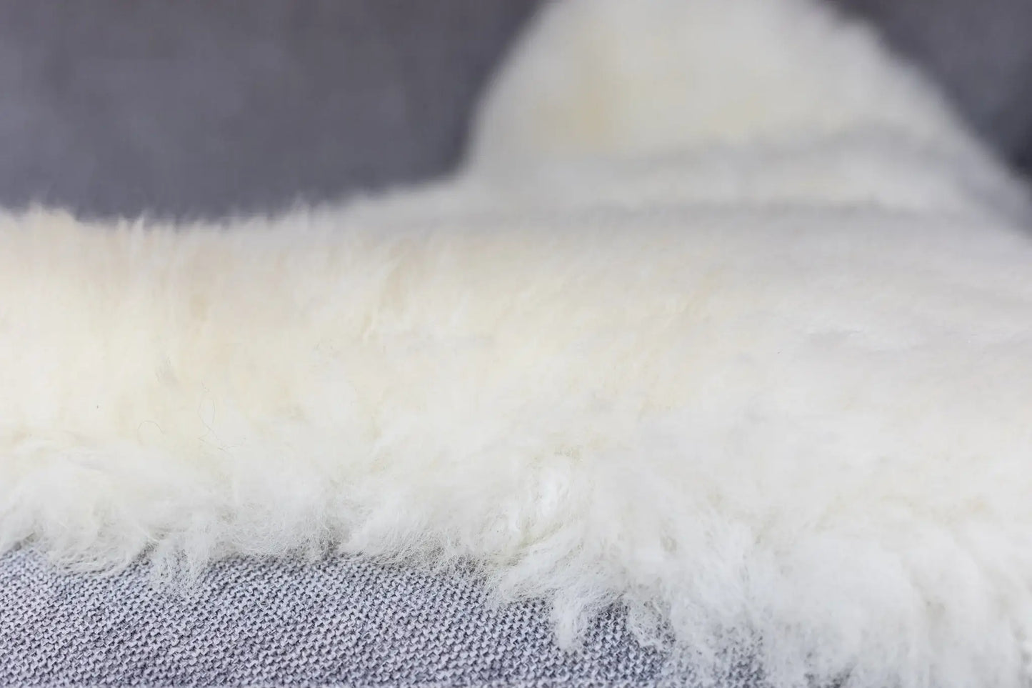 Texel sheepskin white