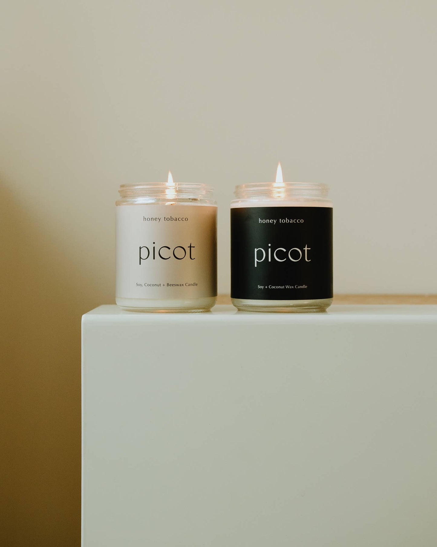 Honey Tobacco Candle - Sand