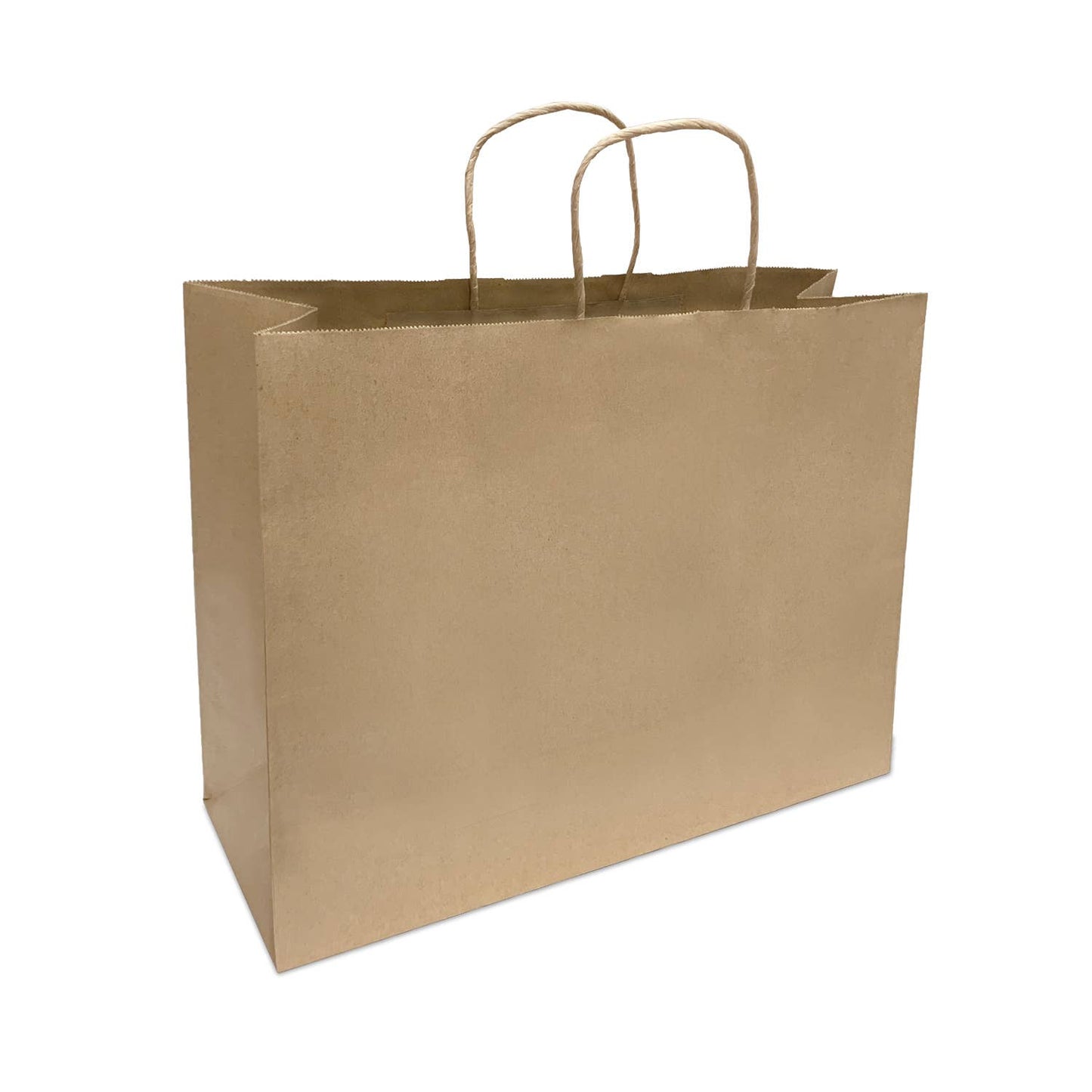 Vogue 16x6x12 inches Kraft Paper Bag Twisted Handles