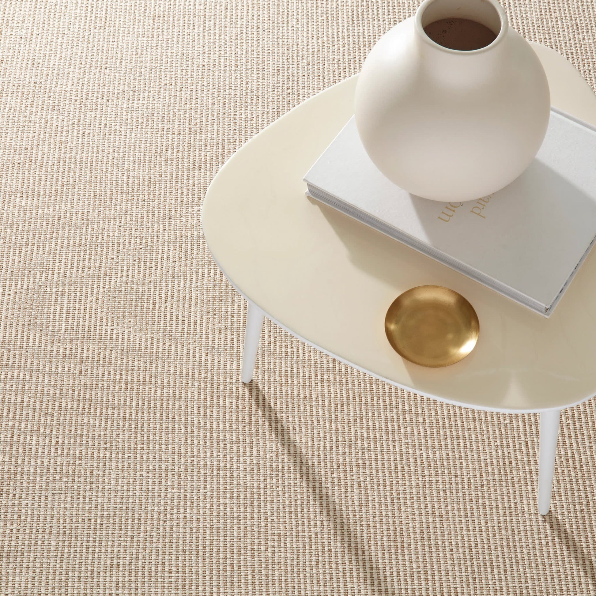 Haverhill Handwoven Cotton Rug | Natural