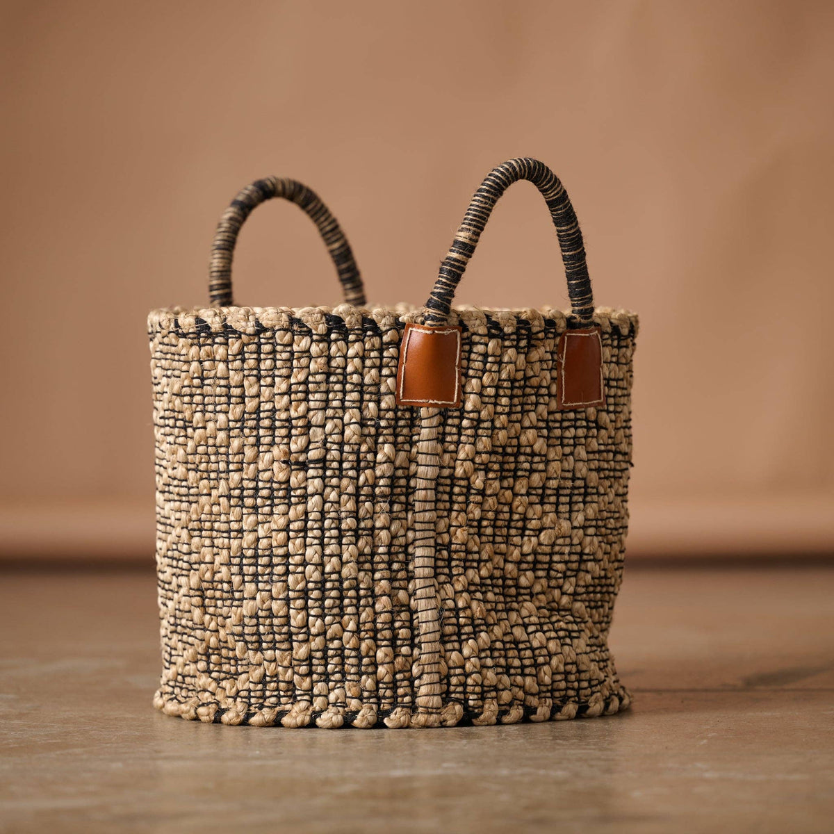 Bahana Handled Jute Basket 14"