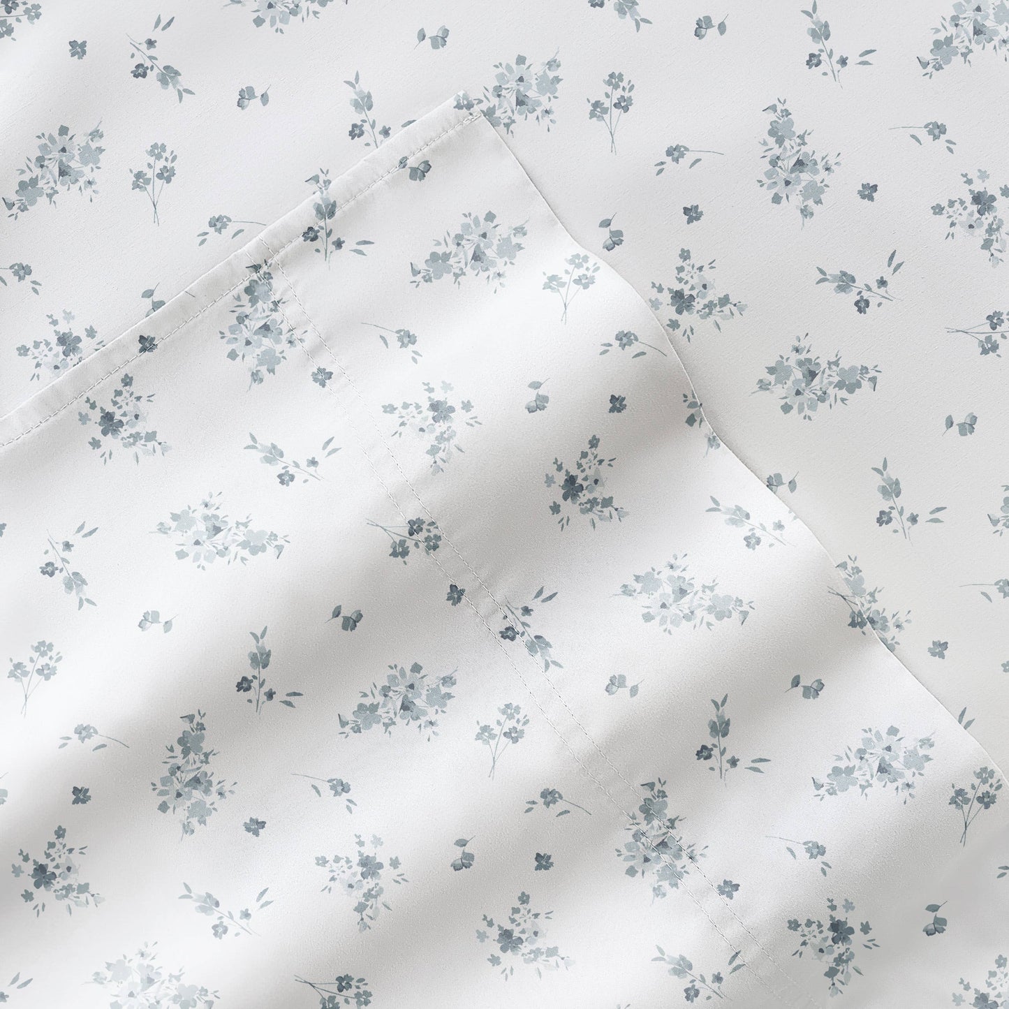 Bouquet Bliss 300 Thread Count Cotton Patterned Sheet Set