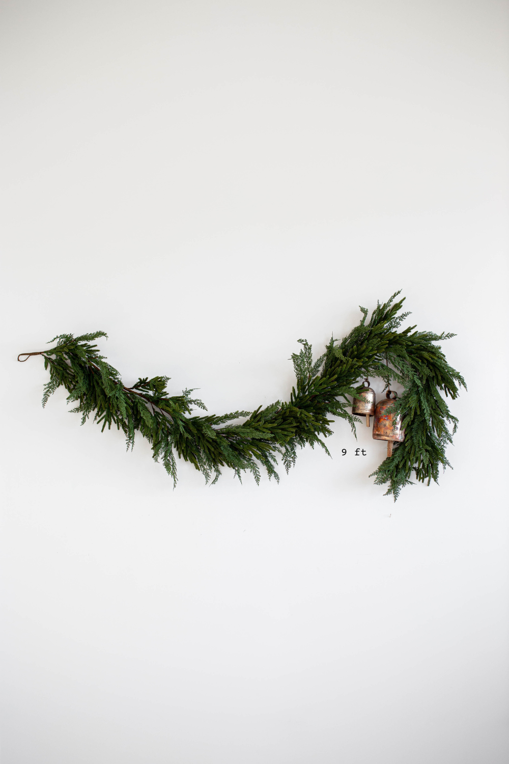 Norfolk & Cypress Mix Real Touch Faux Chrismas Garland 6ft