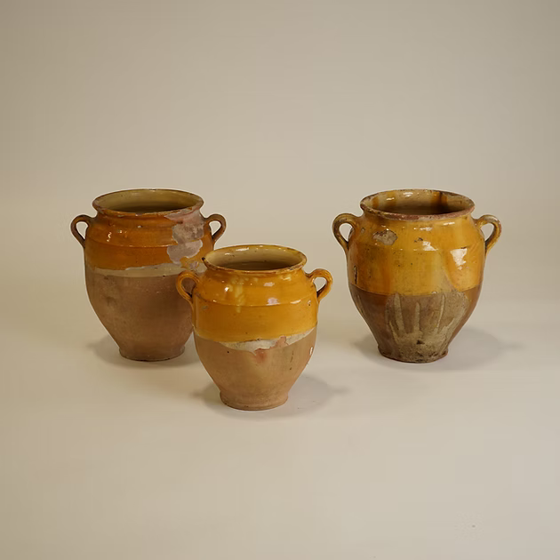 French Confit Pots