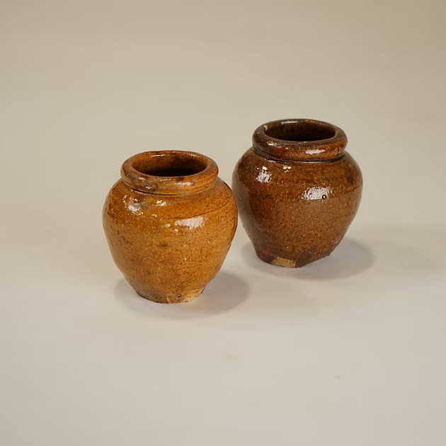Vintage Mini Pots