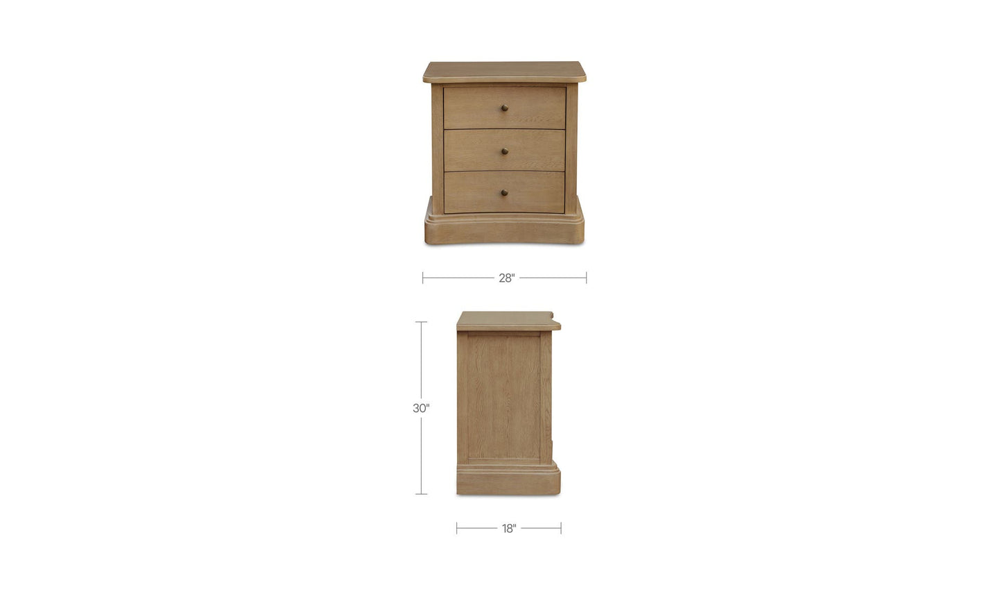 Clarence Nightstand Natural