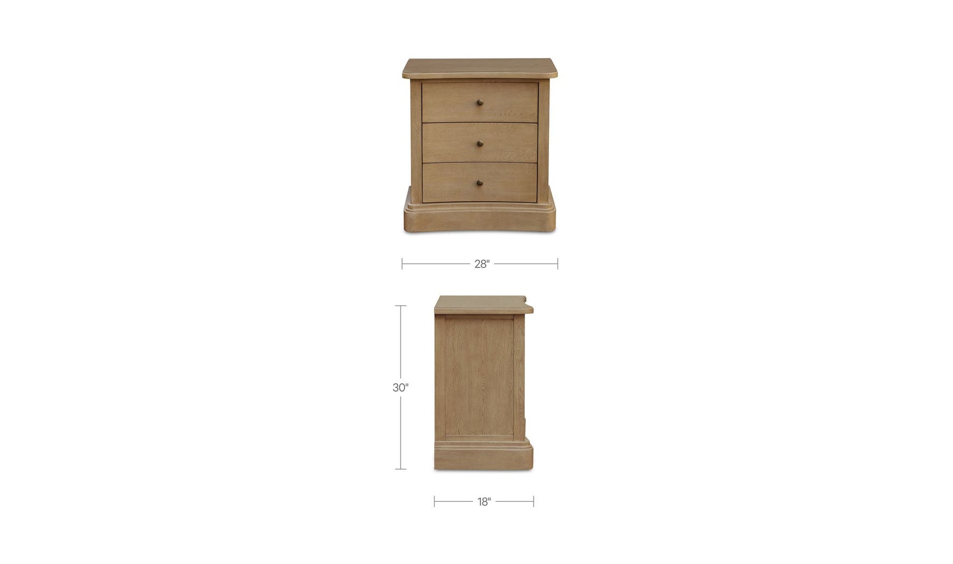 Clarence Nightstand Natural