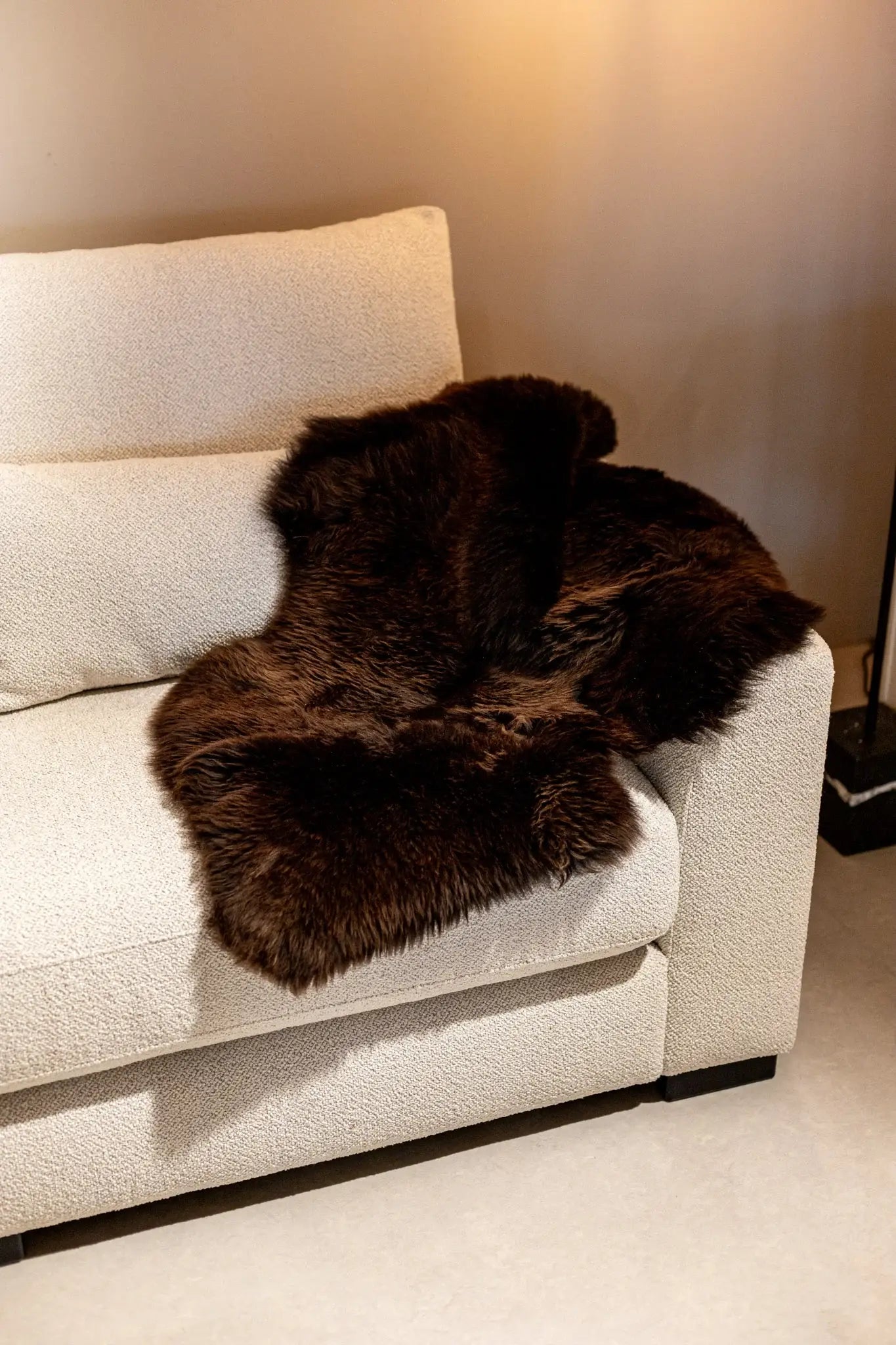 Texel sheepskin brown