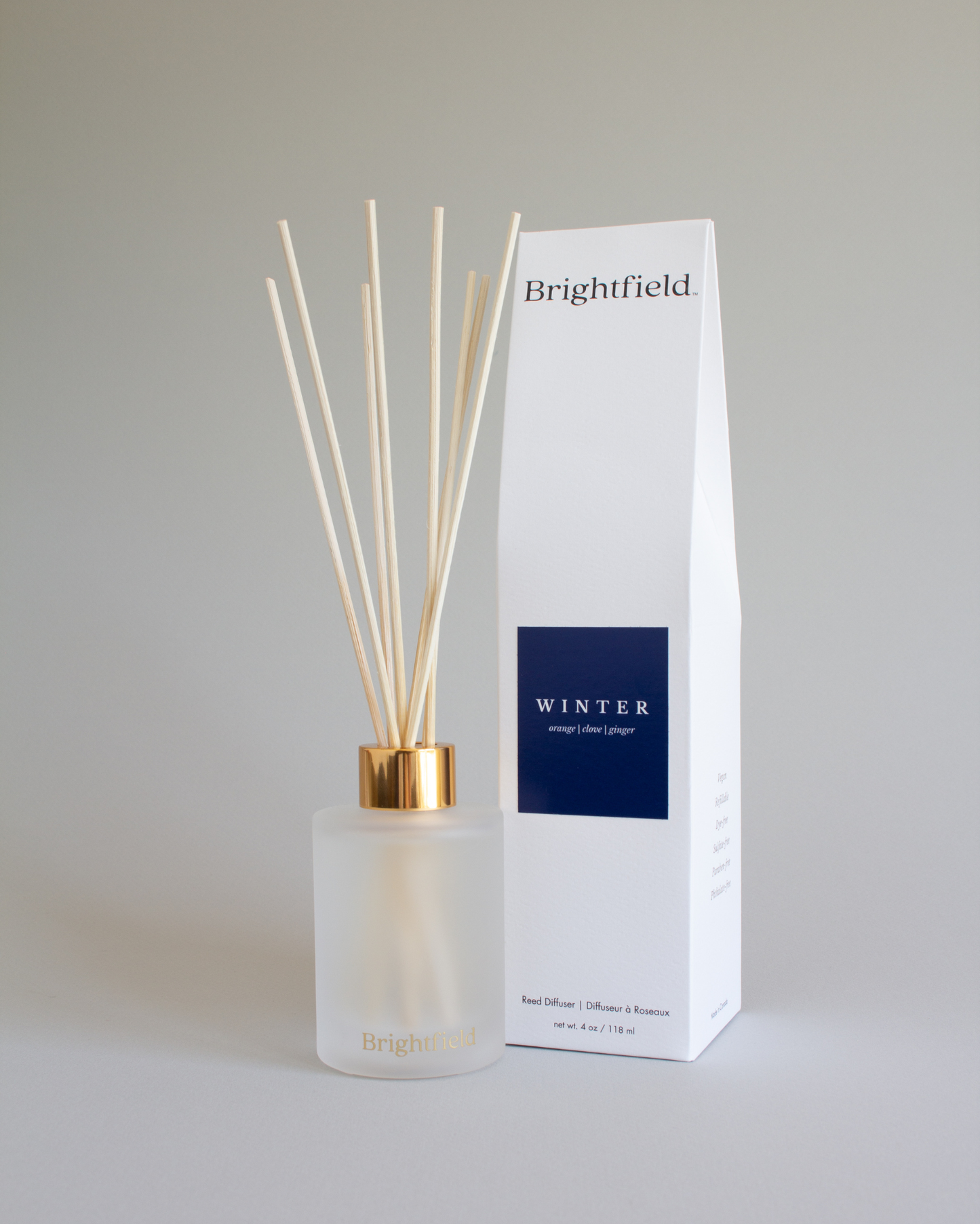 Winter Non-Toxic Sustainable Natural Scented Reed Diffuser
