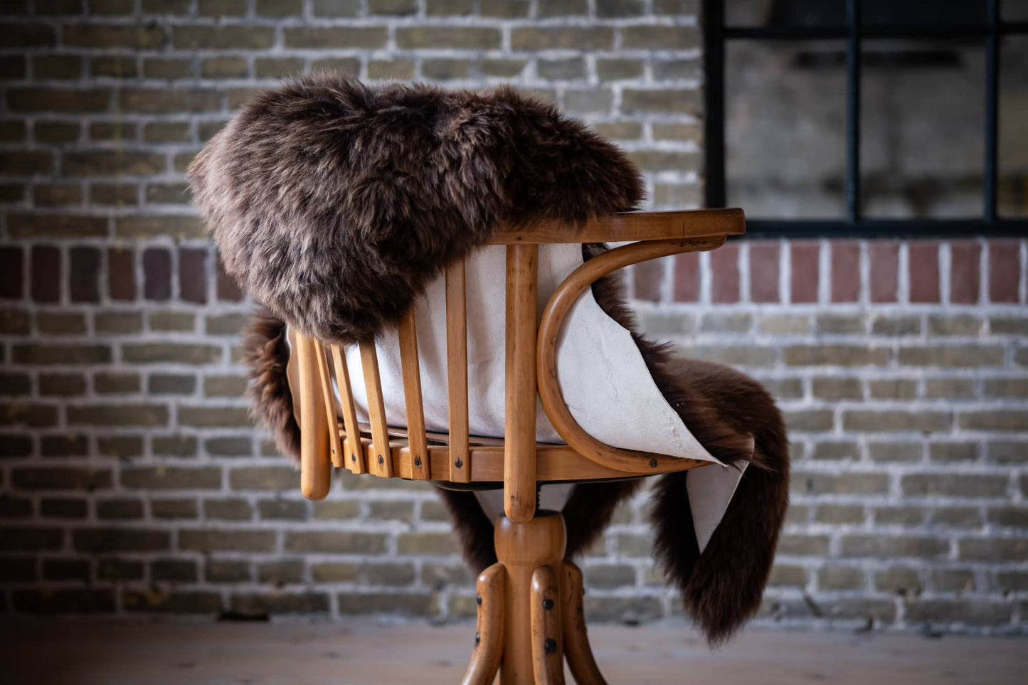 Texel sheepskin brown