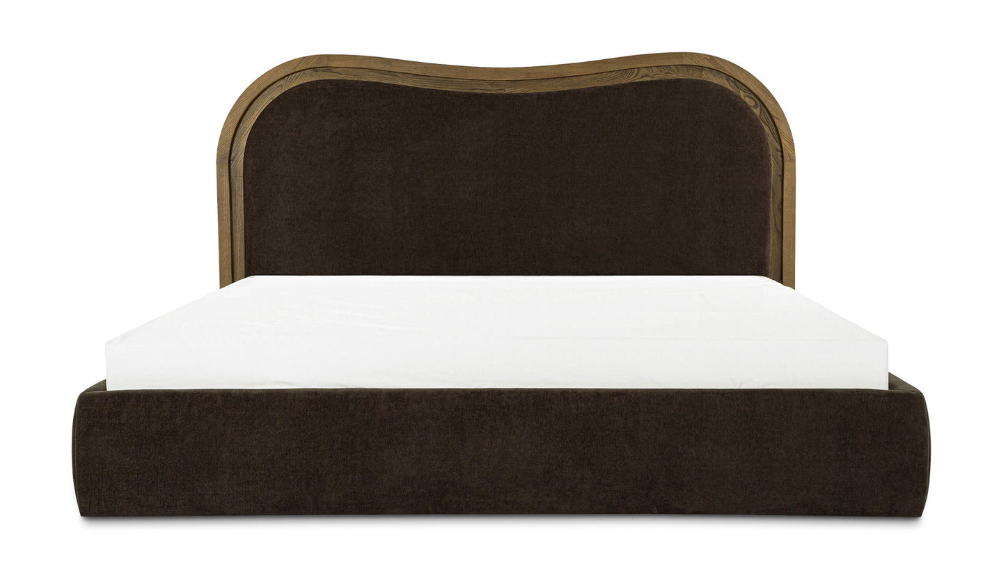 Camilla King Bed Warm Brown