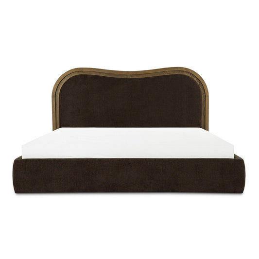 Camilla King Bed Warm Brown