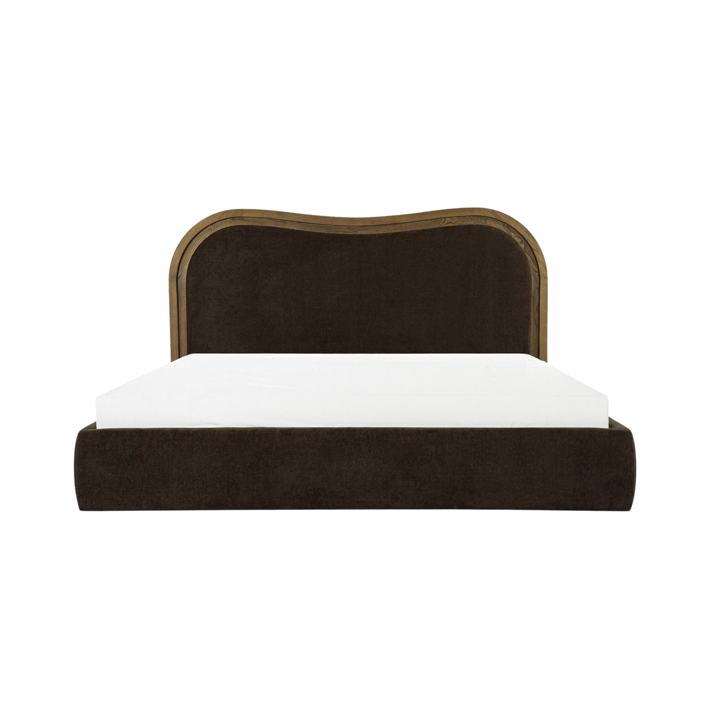 Camilla King Bed Warm Brown