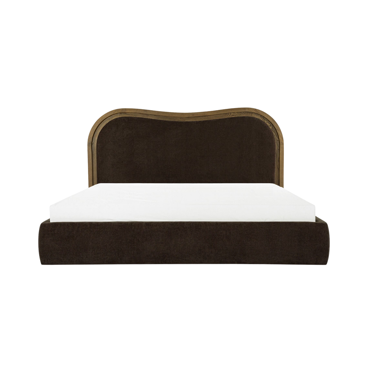 Camilla King Bed Warm Brown