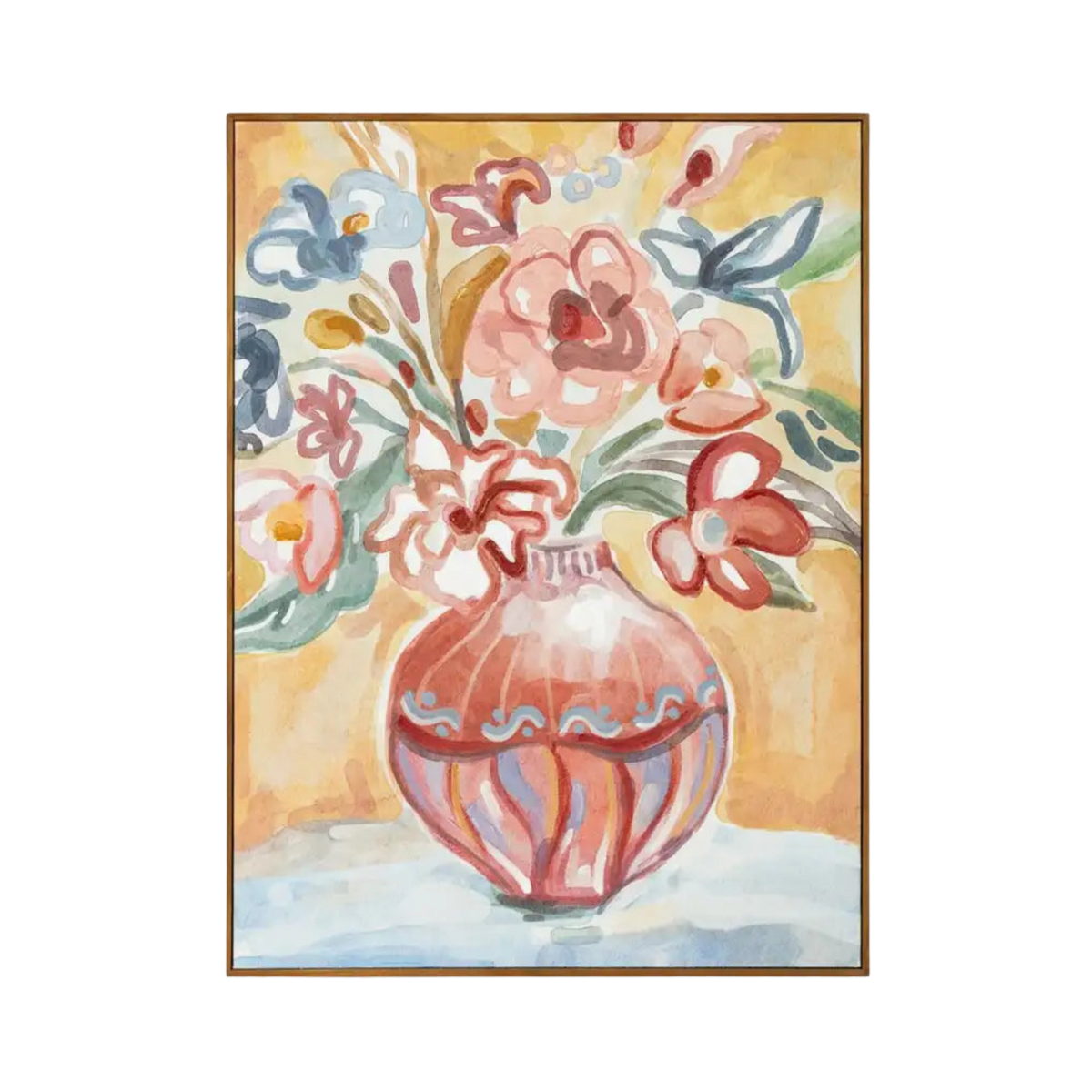 Moe's Home Collection Gardener Framed Painting