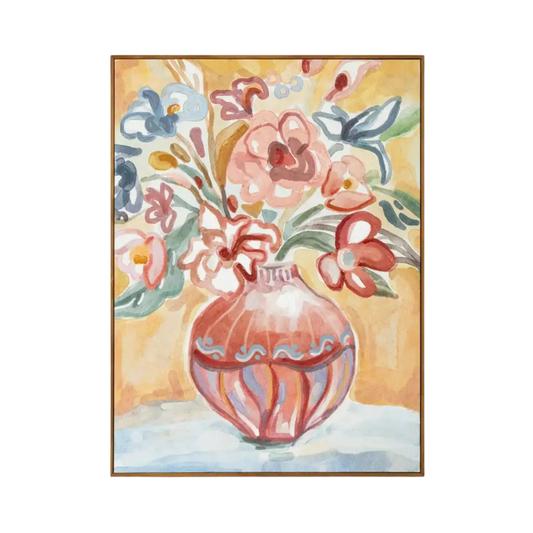 Moe's Home Collection Gardener Framed Painting